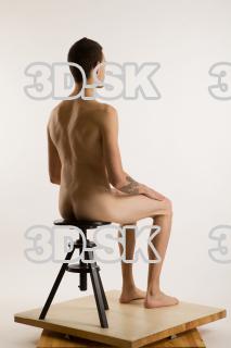 Sitting reference of nude Willard 0004